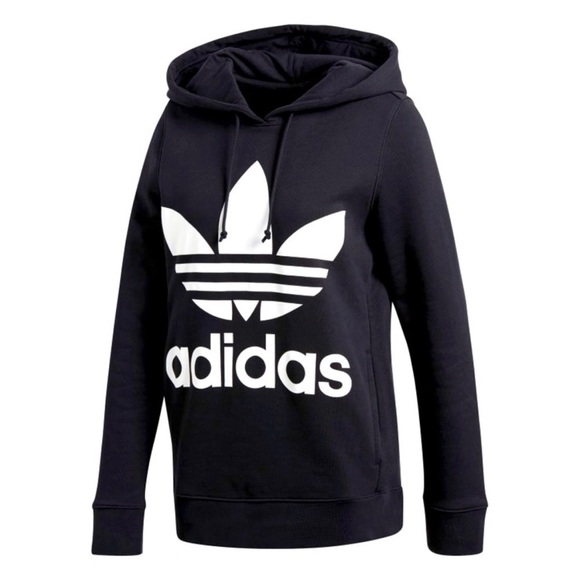 ADIDAS ORIGINALS Trefoil Hooded Sweatsuit Black and White XS PRICE FIRM - Picture 2 of 16